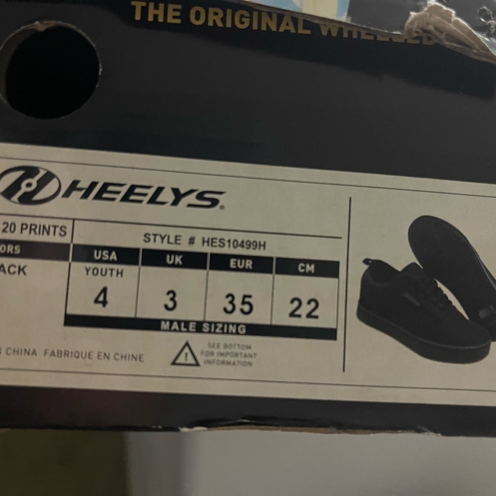Heelys Black Youth Skate Shoes